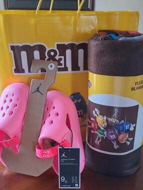 Jordans And M&M's Blanket